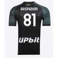 Fotbalové Dres SSC Napoli Giacomo Raspadori #81 Alternativní 2023-24 Krátký Rukáv
